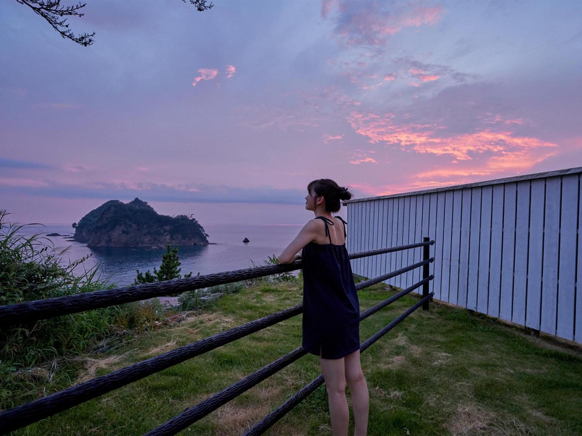 ホテル 堂ヶ島温泉　アクーユ三四郎 西伊豆町 エクステリア 写真