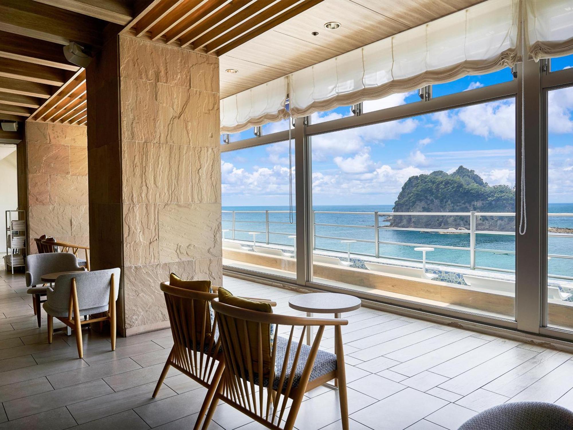 ホテル 堂ヶ島温泉　アクーユ三四郎 西伊豆町 エクステリア 写真